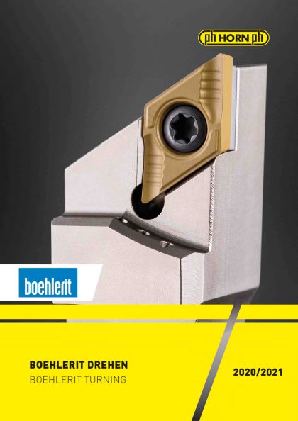 Cover HORN-Katalog Boehlerit Drehen Cover HORN-Katalog Boehlerit Drehen